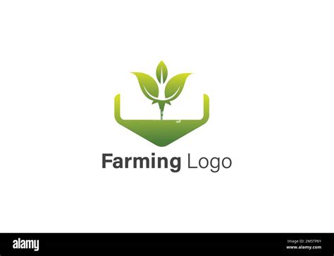 Farm Logo Template Agriculture Logo Farming Logo Design Vector