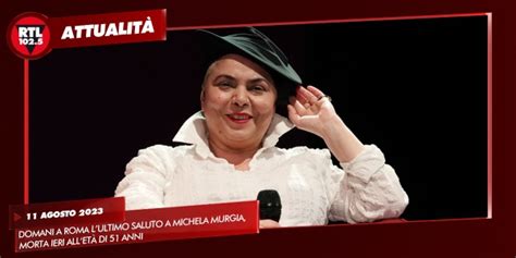 Domani a Roma lultimo saluto a Michela Murgia morta ieri alletà di