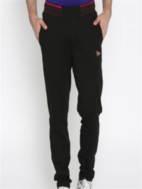 Buy Fila Black Track Pants Track Pants For Men 1502704 Myntra