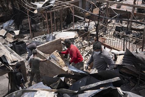 Suben A Los Muertos En Los Devastadores Incendios De Valpara So