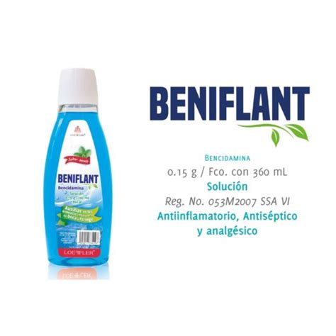 Bencidamina Sol G Ml Ml Beniflant Loffler Flosamed