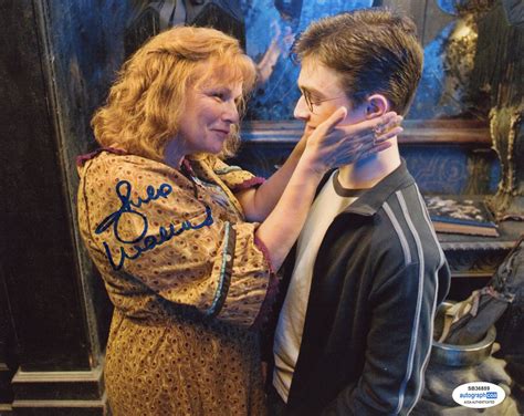 Julie Walters Harry Potter Signed Autograph 8x10 Photo ACOA | Outlaw ...