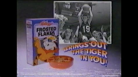 Kelloggs Frosted Flakes Commercial 1988 Youtube