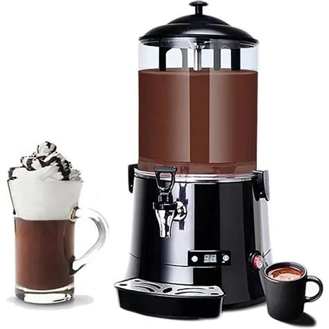 Machine À Chocolat Chaud Commerciale 10L Chauffe Distributeur De