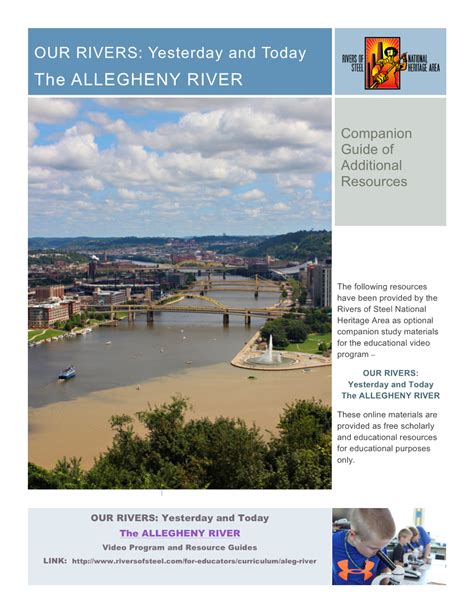 The ALLEGHENY RIVER - DocsLib