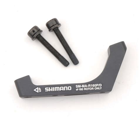 Shimano Adapter 6 5 16in Brake Disc Postmount On Flat Mount SM MA R160P