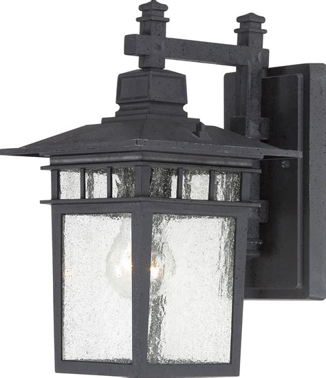 Satco Nuvo Lighting 60 3493 1 Light Outdoor Cove Neck Wall Mount At