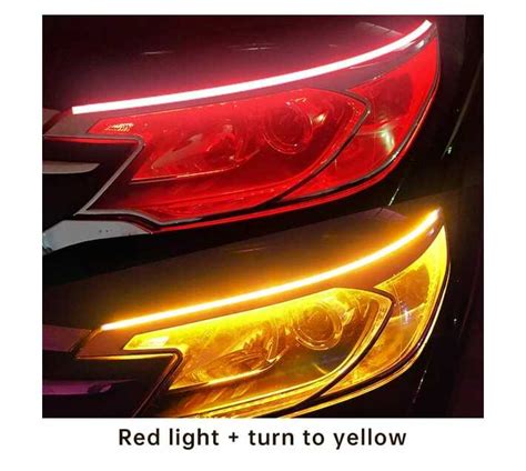 DRL Car Sequential Turn Signal Light Car Turn Signal LED Light Strips