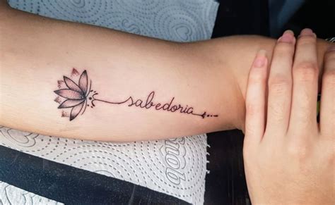 Sabedoria Tatuagem Lotus Flower Tattoo Flower Tattoo Tattoos