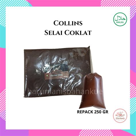 Jual Collins Coklat Filling Selai Coklat 250gr Shopee Indonesia