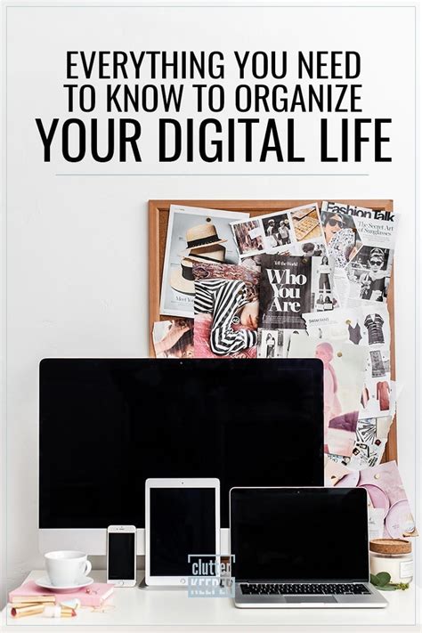 How To Organize Your Digital Space Clutter Keeper