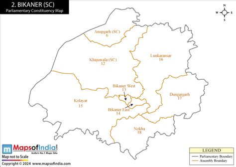 Bikaner Election Result 2024 - Parliamentary Constituency Map and Winning MP