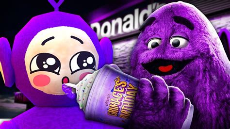 NEVER DRINK GRIMACE SHAKE! | Tinky Winky Plays: The Grimace Shake - YouTube