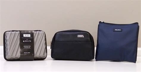 Amenity Kit Review Tumi Delta One And Premium Select The Points Guy