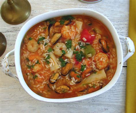 Seafood Rice Recipe Food From Portugal