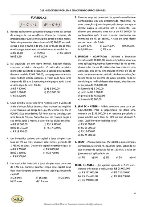 SAEB 2024 ENSINO MÉDIO MATEMÁTICA POR DESCRITOR PDF