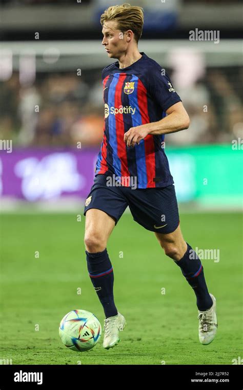 23 Juillet 2022 Le Milieu De Terrain Du FC Barcelone Frenkie De Jong