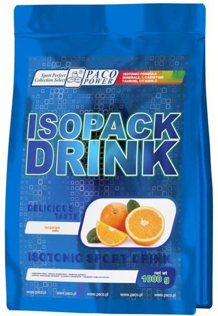 Paco Power Isopack Drink 1000g Ceny I Opinie Ceneopl