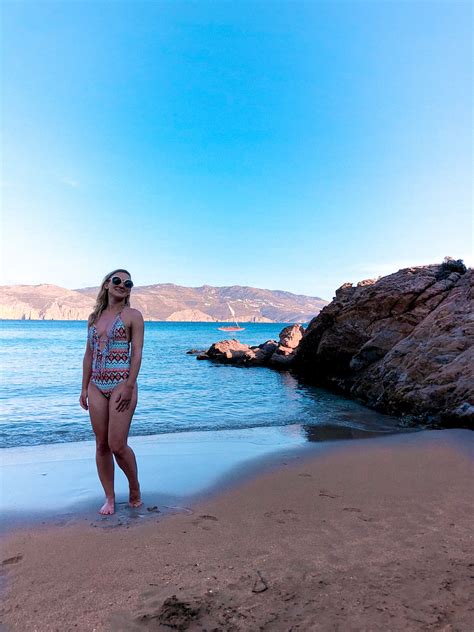 Hidden beaches in Mykonos -Greece (completely free) ~ YVETTHEWORLD