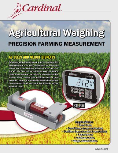 Storm Cardinal Scale Pdf Catalogs Technical Documentation