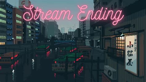 Starting Soonstream Ending Anime Aesthetic Twitch Overlay Etsy