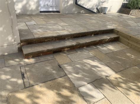 Natural Indian Limestone Paving - Hove - Coastal Paving Sussex