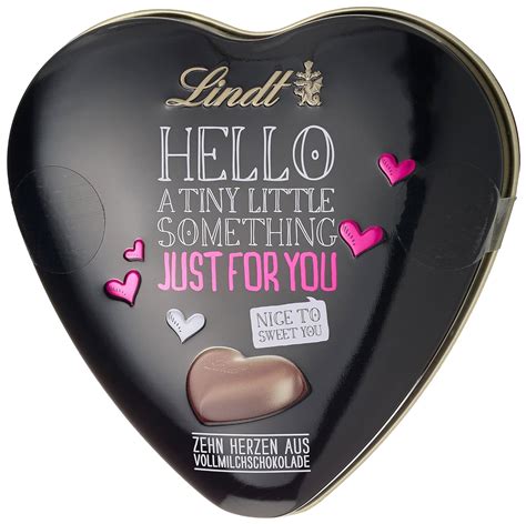 Lindt Hello Sweet Heart Hello Herzen Aus Feinster Vollmilch