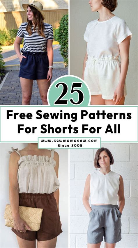 25 Free Shorts Sewing Pattern Pdf Shorts Pattern Shorts Pattern