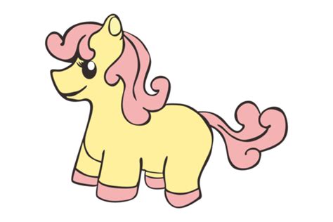 Cartoon Pony Pngs For Free Download