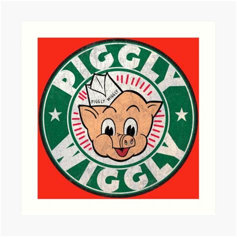 L Mina Art Stica El Primer Logotipo De La Tienda De Comestibles Piggly