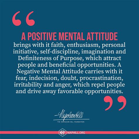 Positive Mental Attitude Quotes