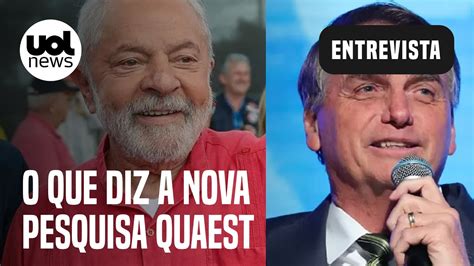 Pesquisa Quaest Lula Oscila Para Cima E Tem Chance De Vencer No