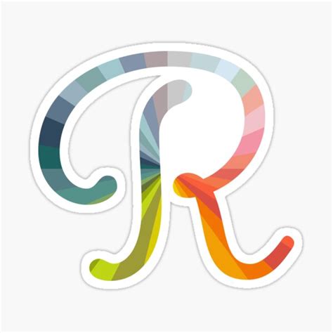 Letter R Stickers Redbubble