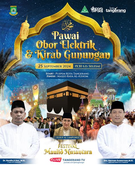 Ayo Ramaikan Pawai Obor Elektrik Di Festival Maulid Nusantara Kota