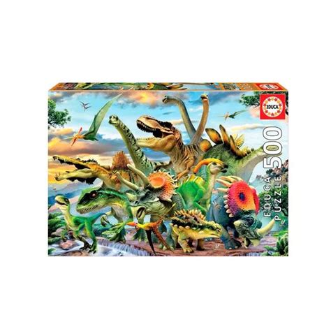 PUZZLE 500 DINOSAURIOS H ROBINSON EDUCA Valper Store