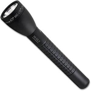 MagLite ML50LX 3 Cell C LED Flashlight Stealth Matte Finish Chipboard