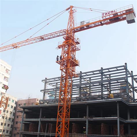 Electric China Good Tavol Brand 6 Ton Tower Crane China Tower Crane