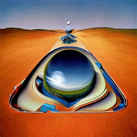 A Surreal Album Cover By Storm Thorgerson Stable Diffusion Openart