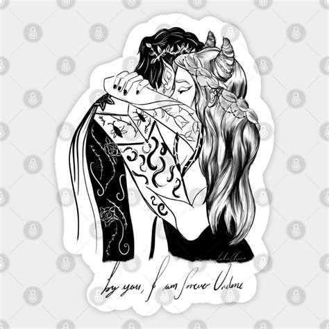 Cardan And Jude By You I Am Forever Undone Cardan Sticker