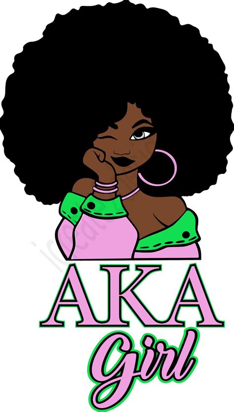 Aka Girl Digital Svg Download File Etsy