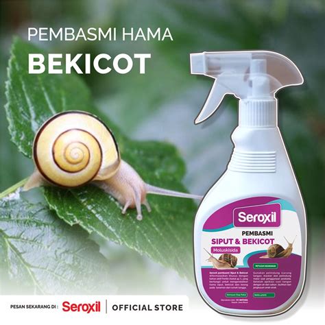 Jual Seroxil Obat Racun Pembasmi Bekicot Siput Keong Paling Ampuh