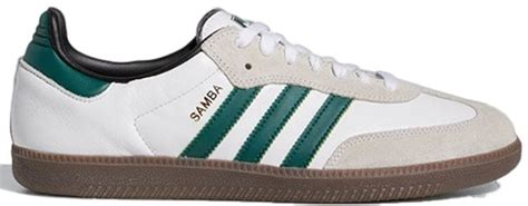 Adidas Originals Samba Adv White Green White