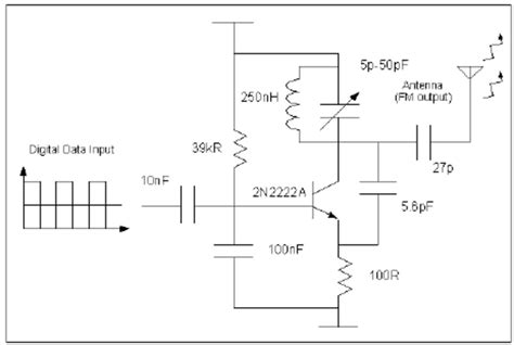 Simple Circuit Diagram Of Radio Transmitter Circuit Diagram