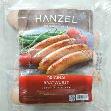 Jual Sosis Hanzel Premium Quality Bratwurst Sosis Sapi Original Di