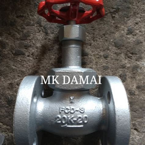 Jual Globe Valve Cast Iron Kitz Flange 20k 34inch Globe Valve 20k 20 Jakarta Barat Mk