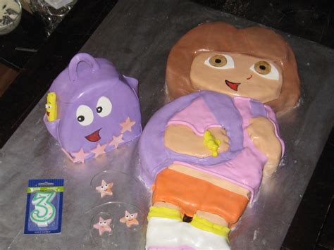 3D Dora Cake - CakeCentral.com