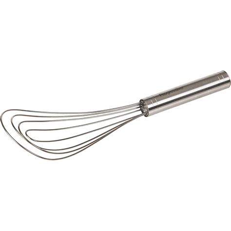 Prepworks By Progressive 10 Flat Whisk Handheld Steel Wire Whisk