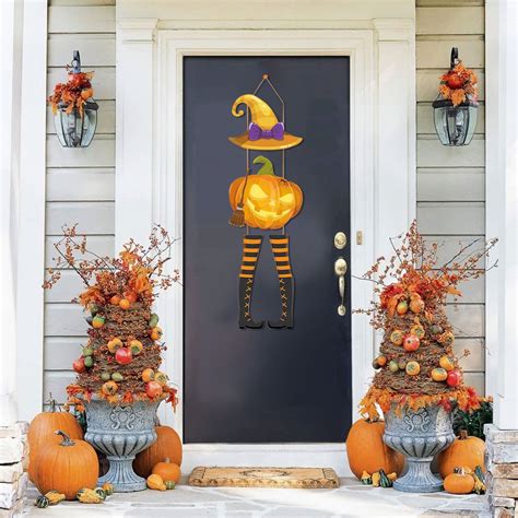 Kqjqs Happy Halloween Decorations Indoor Outdoor Pumpkin Ghost Witch