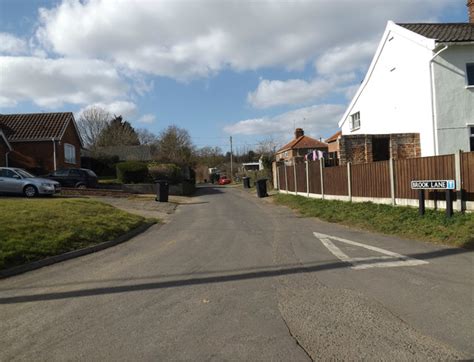 Brook Lane Needham Geographer Geograph Britain And Ireland