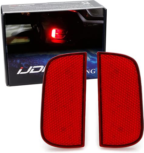 Amazon Ijdmtoy Red Lens Smd Led Bumper Reflector Lights